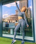 GREY MELANGE leggings