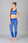 Zestaw sportowy bluzka, top i legginsy MEGA MAN