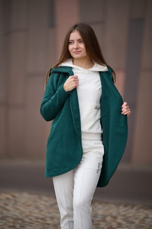 Hoodie coat TANA  Deep Green