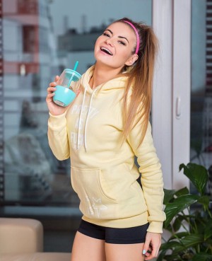 Bluza PRETTY AS FUCK YELLOW