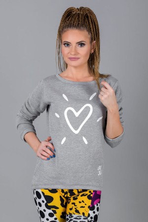 Bluza iLoveLife szara